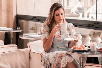 Photo Of Woman Sipping Coffee 