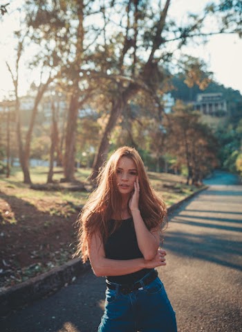 Photo of Woman Standing on Park