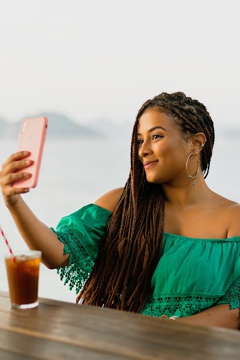 Photo of Woman Taking Selfie