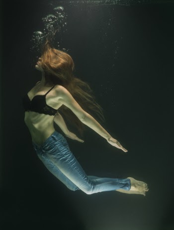 Photo of Woman Underwater