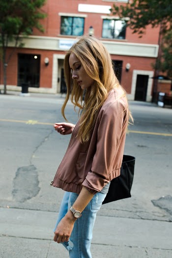 Photo of Woman Walking on Street