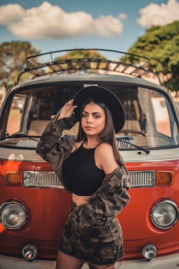 Photo of Woman Wearing Black Crop Top