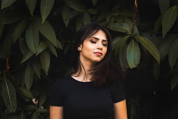 Photo of Woman Wearing Black Shirt