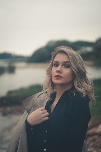 Photo Of Woman Wearing Black Top