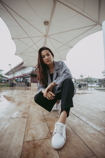 Photo Of Woman Wearing Checkered Blazer