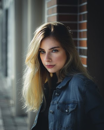Photo of Woman Wearing Denim Jacket