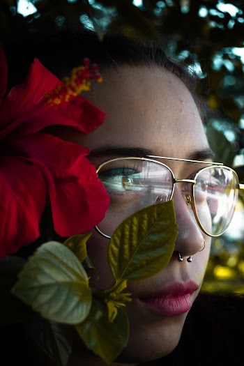 Photo Of Woman Wearing Eyeglasses