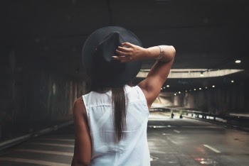 Photo of Woman Wearing Fedora