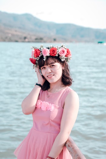 Photo of Woman Wearing Flower Crown