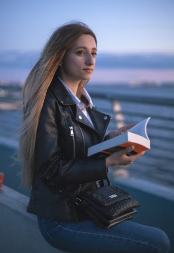 Photo Of Woman Wearing Leather Jacket