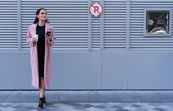 Photo Of Woman Wearing Pink Coat