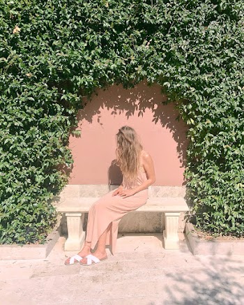 Photo of Woman Wearing Pink Dress