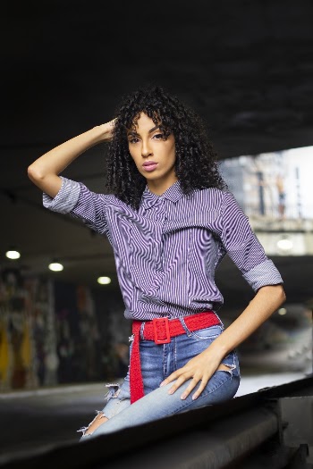 Photo of Woman Wearing Purple Dress Shirt
