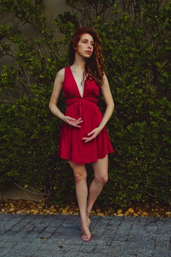 Photo Of Woman Wearing Red Dress