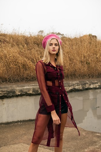Photo Of Woman Wearing See-Through Dress