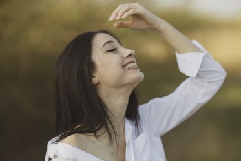 Photo Of Woman Wearing White Collared Top