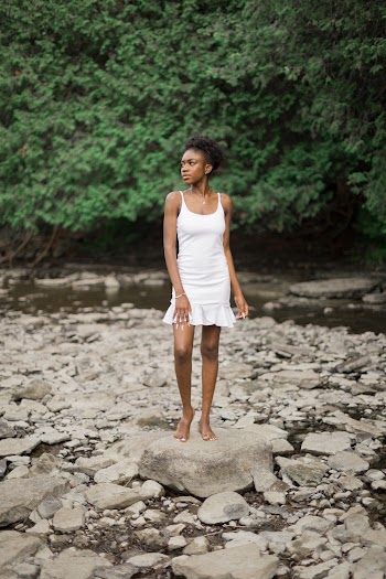 Photo Of Woman Wearing White Dress
