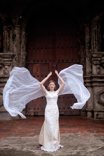 Photo of Woman Wearing White Dress