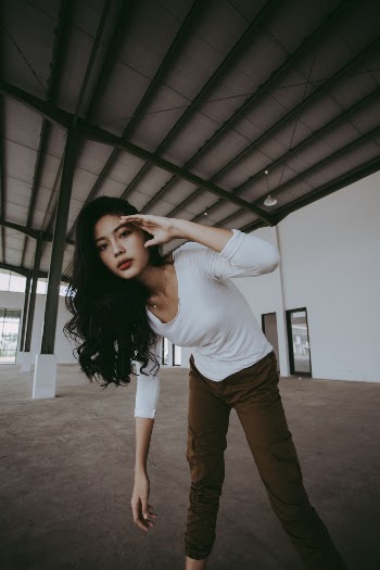Photo Of Woman Wearing White Long Sleeves