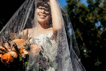 Photo Of Woman Wearing White Wedding Dress