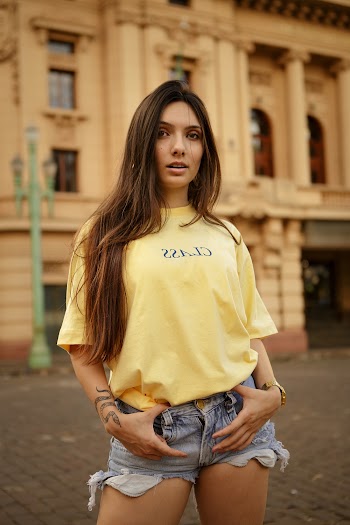 Photo Of Woman Wearing Yellow Shirt