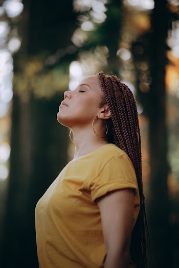 Photo of Woman Wearing Yellow Shirt