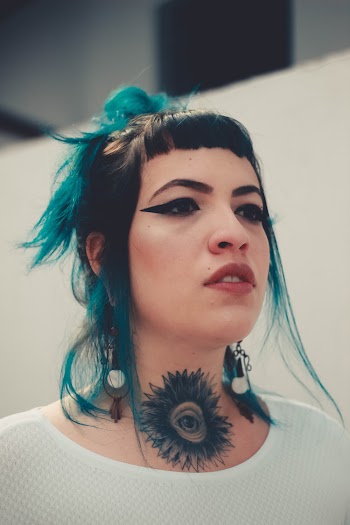 Photo Of Woman With Indigo Colored Hair