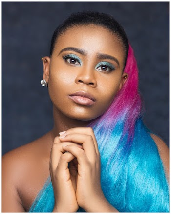 Photo Of Woman With Multi-Coloured Hair 