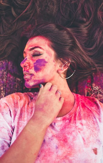 Photo of Woman With Paint On Face