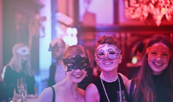 Photo of Women Wearing Eye Mask