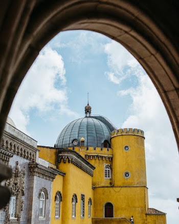 Photo of Yellow and Blue Palace