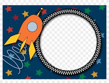 Photobucket Adori Graphics,freebie - Rocket Ship Border