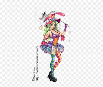 Photobucket - Mad Hatter Girl Tattoo