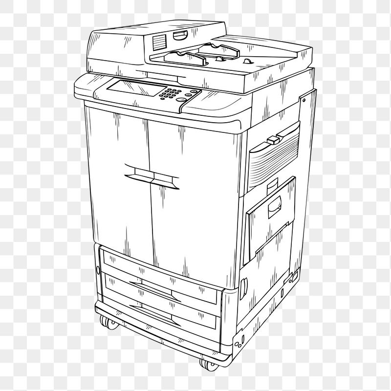Photocopier png sticker, office machine | Free PNG - rawpixel