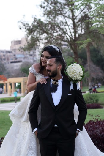 Photograph of a Bride and Groom