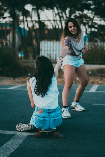 Photograph of Women Having Fun