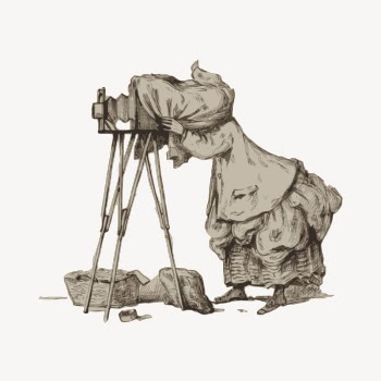 Photographer  clipart, vintage hand | Free Vector - rawpixel