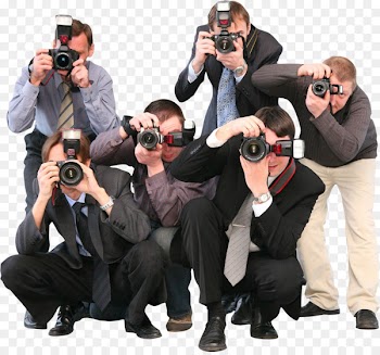 Photographer Stock photography Paparazzi Celebrity - A group of photographers 