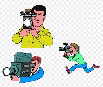 Photographic Film Animation Camera Operator Clip Art - Photographic Film Animation Camera Operator Clip Art
