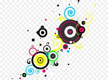 Photography Clip art - Colorful abstract dots circle 