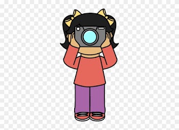 Photography Clip Art - Girl Taking Picture Clipart