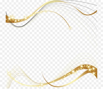 Photography Clip art - Gold silk ribbon 
