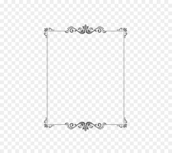 Photography Illustration - Retro menu border 
