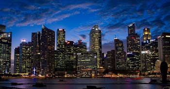 Photography of City During Dusk