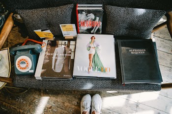Photography of Magazines at the Couch