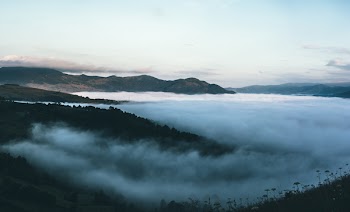 Photography of Mountains and Clouds