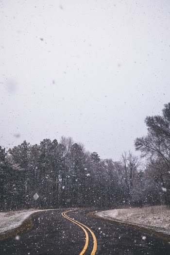 Photography of Roadway During Winter