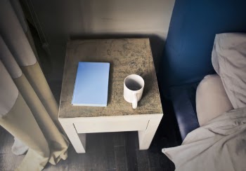 Photography of Side Table Near Bed