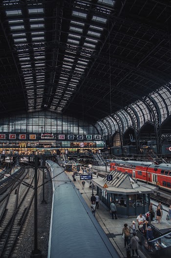 Photography of Train Station Inside Building