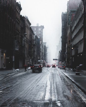 Photography of Wet Roadway